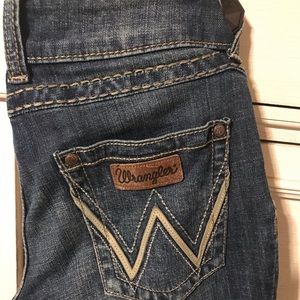 Retro wrangler bootcut jeans